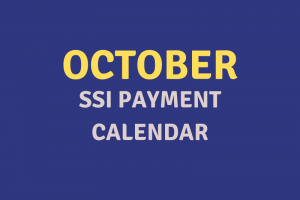 "October 2020 SSI Payment Schedule"