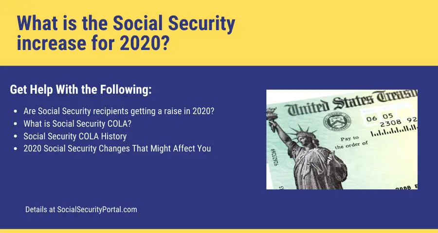 What Is The Social Security COLA Increase? - 2020 Guide - Social ...