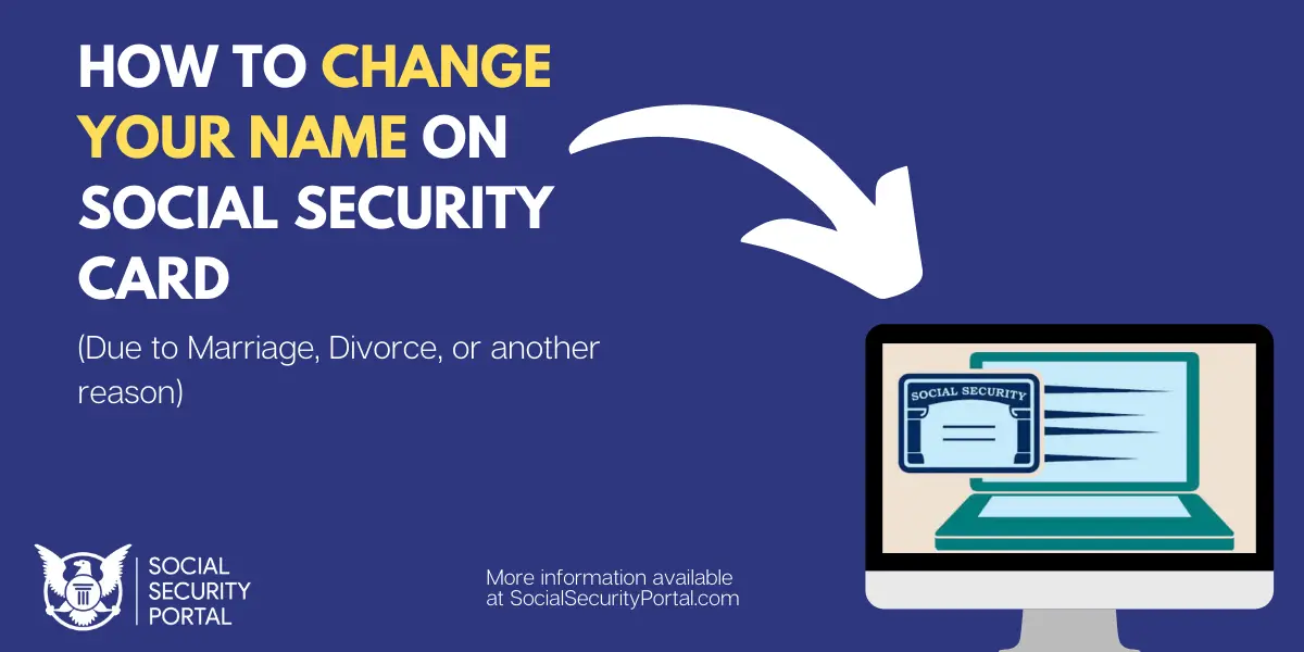 Name Change On Social Security Card - Social Security Portal