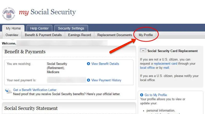 How To Change Your Address With Social Security - Social Security Portal