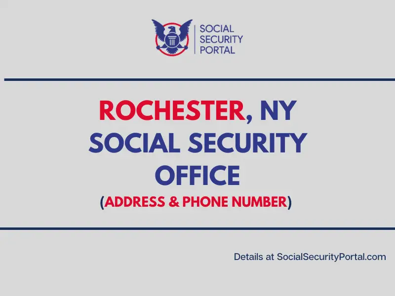 social security office rochester ny local phone number